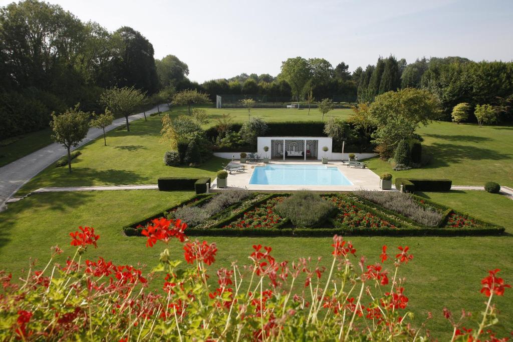 Bed and Breakfast Manoir De Benerville Довиль Экстерьер фото